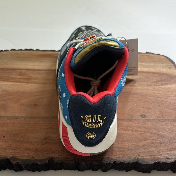 ADIDAS USA themed Agent Gil Restomod- Gilbert Arenas Basketball Shoes Men 8 Wm 9 - Picture 7 of 14